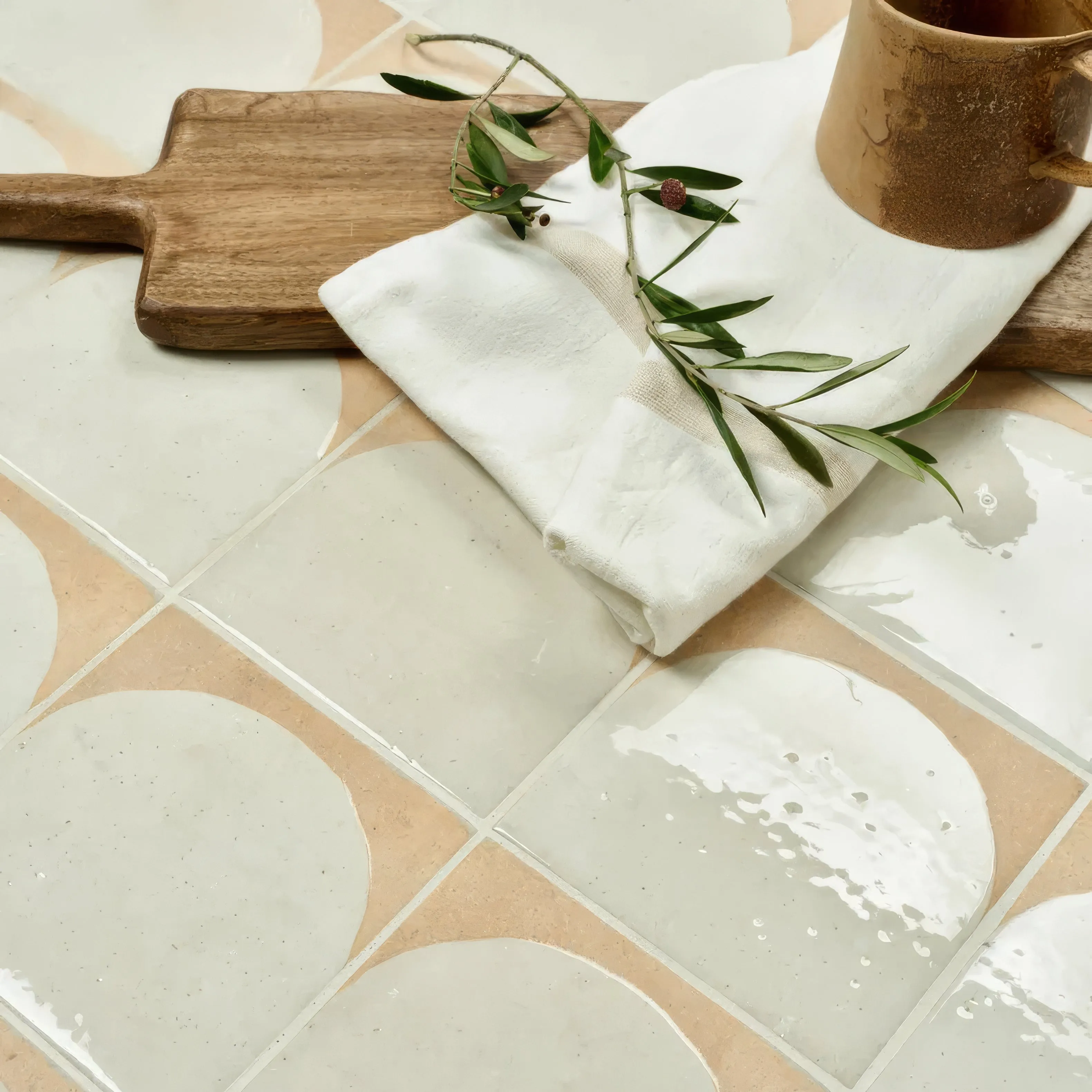 Menara White Arches Porcelain