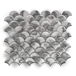 Metallic Vitreum Argentum Fan