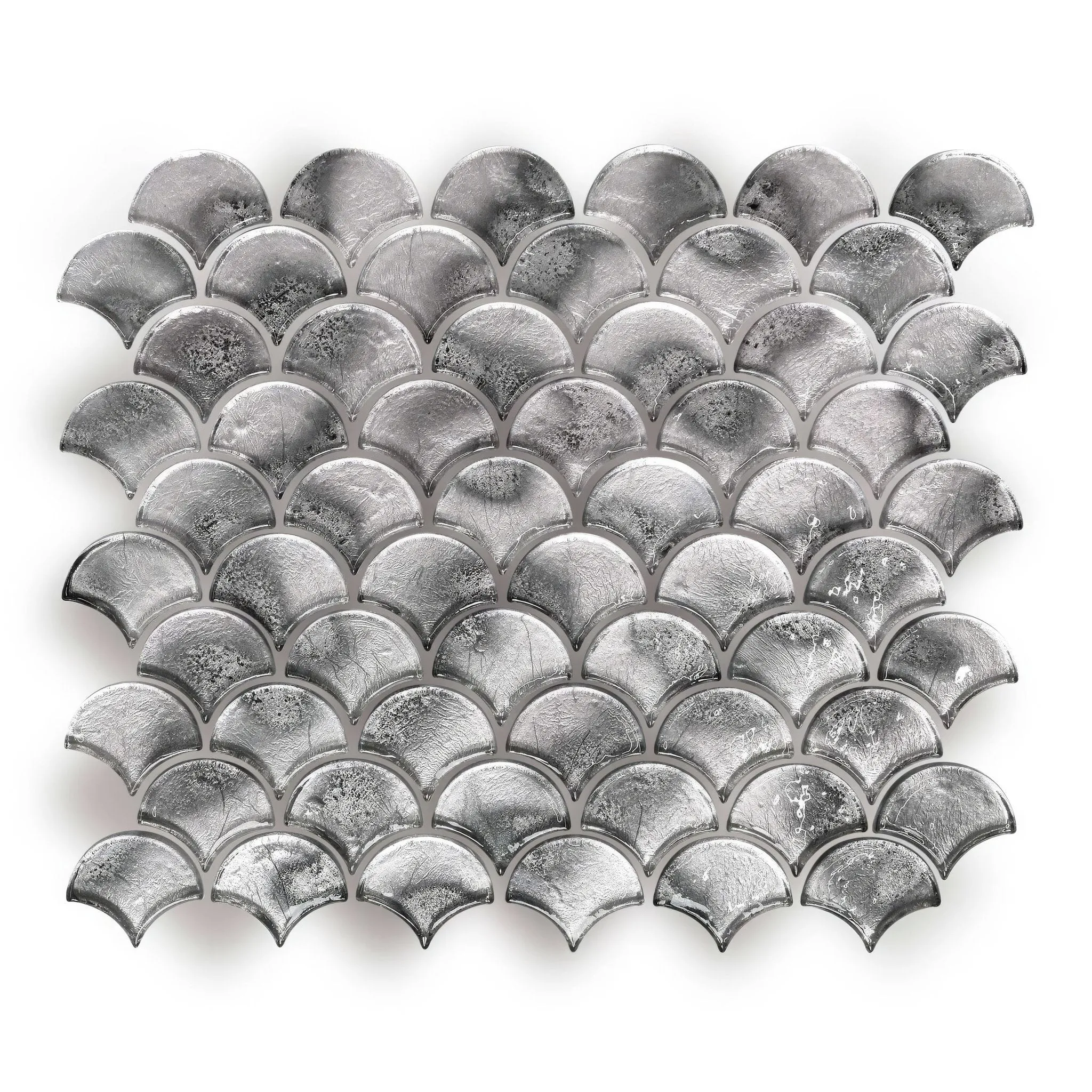 Metallic Vitreum Argentum Fan