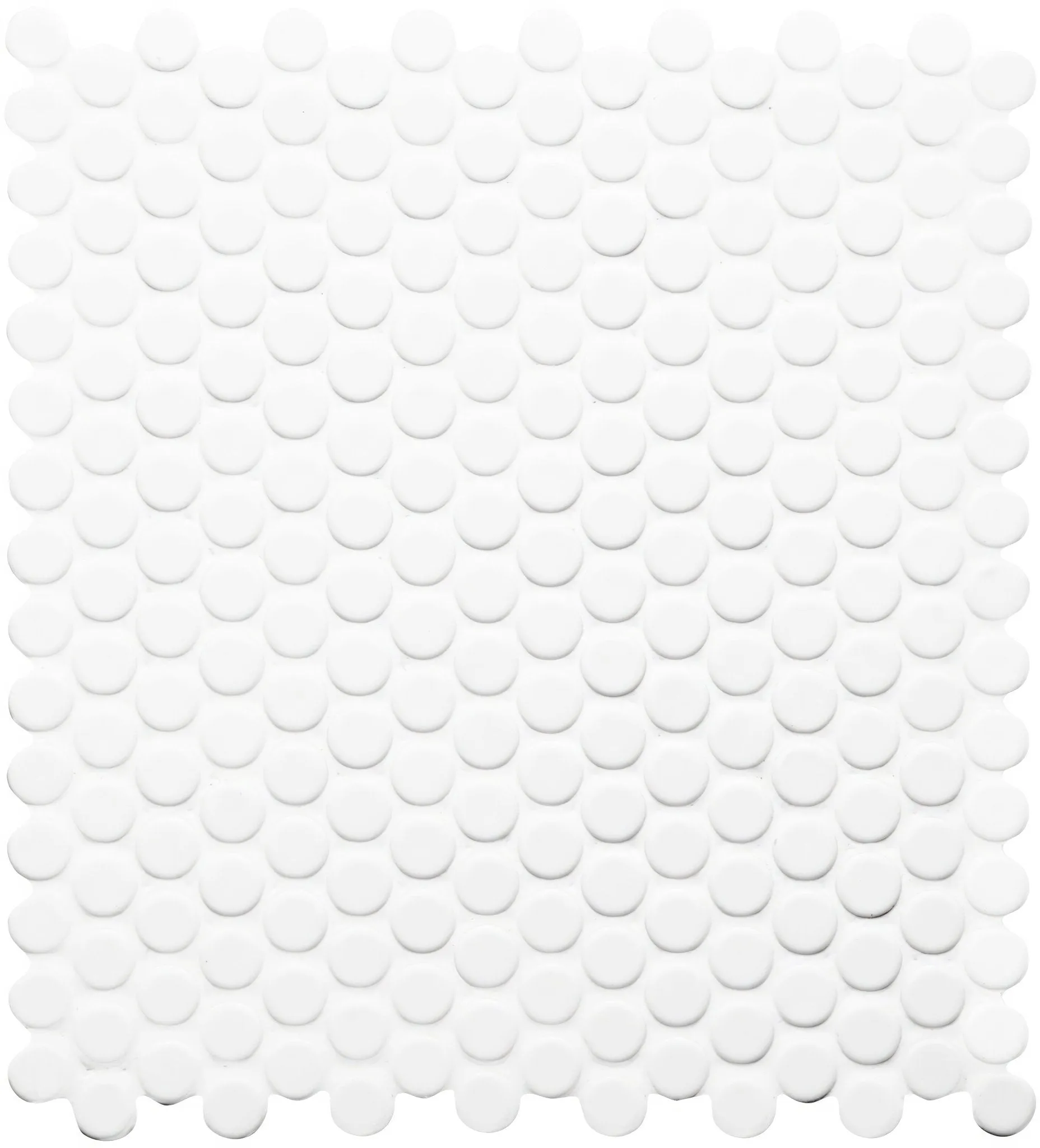 Moonbeam Penny Round Floor Mosaic