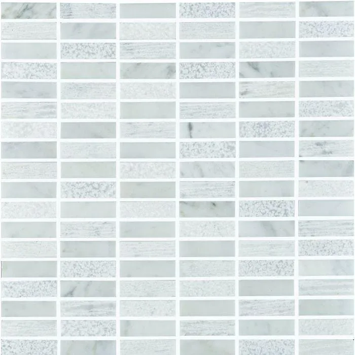 Nares Running Brick Marble Mosaic