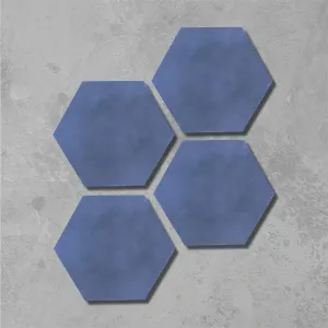 Navy Hexagonal Tile