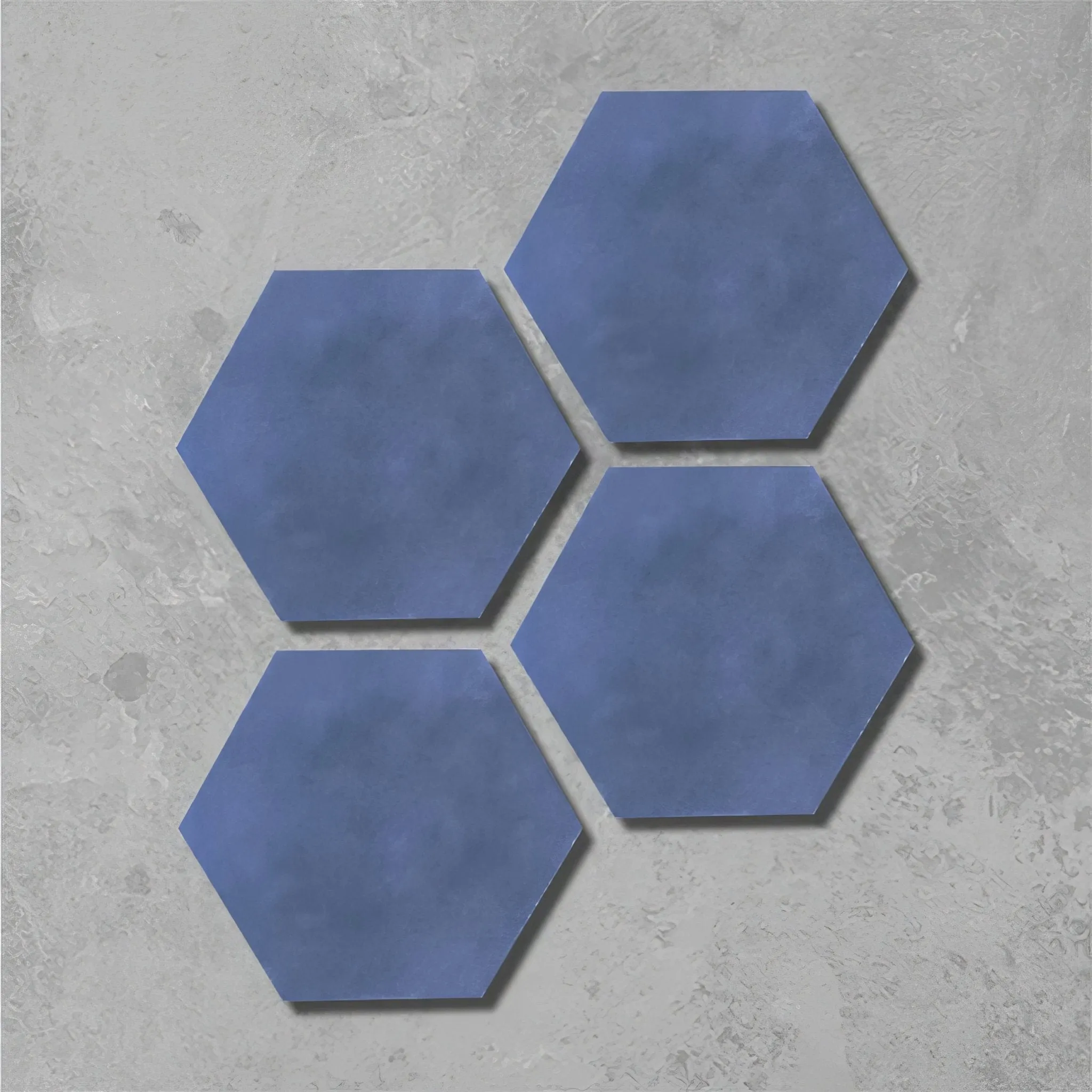 Navy Hexagonal Tile