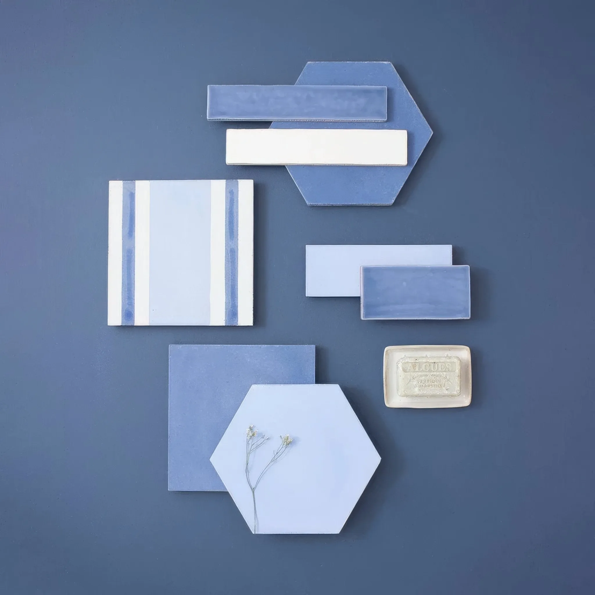 Navy Hexagonal Tile