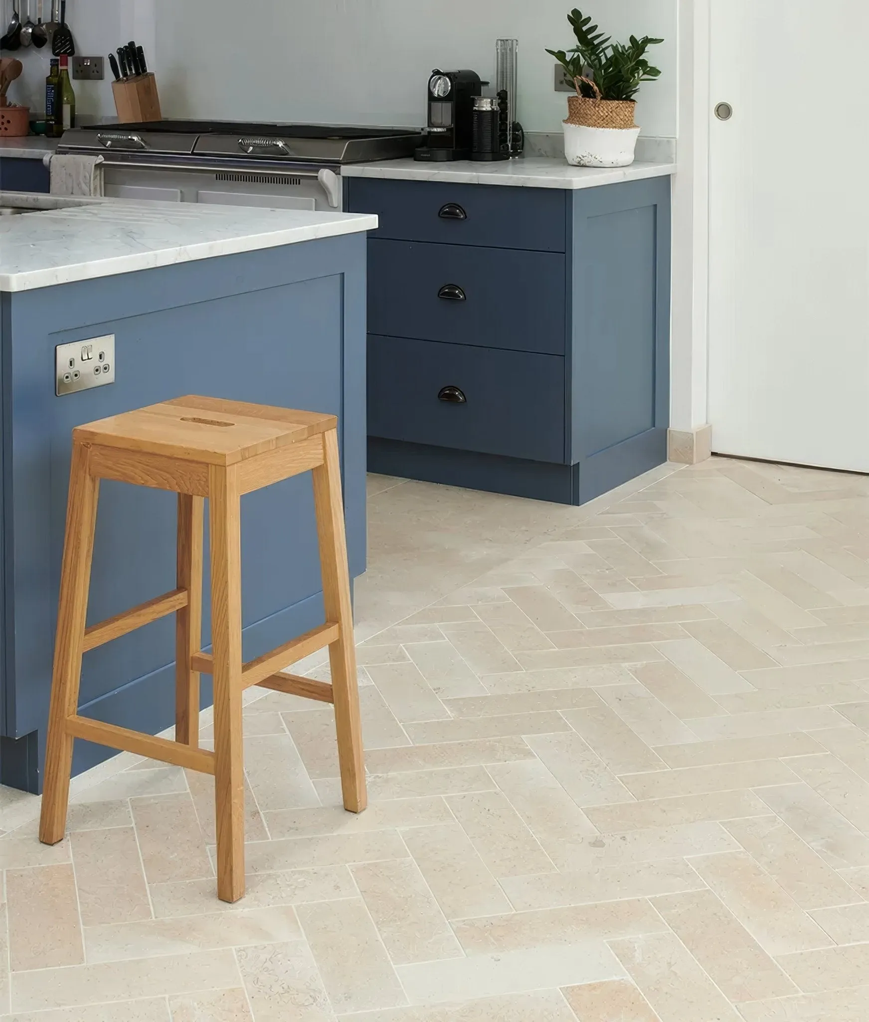 Neranjo Limestone Brick Velvet Finish