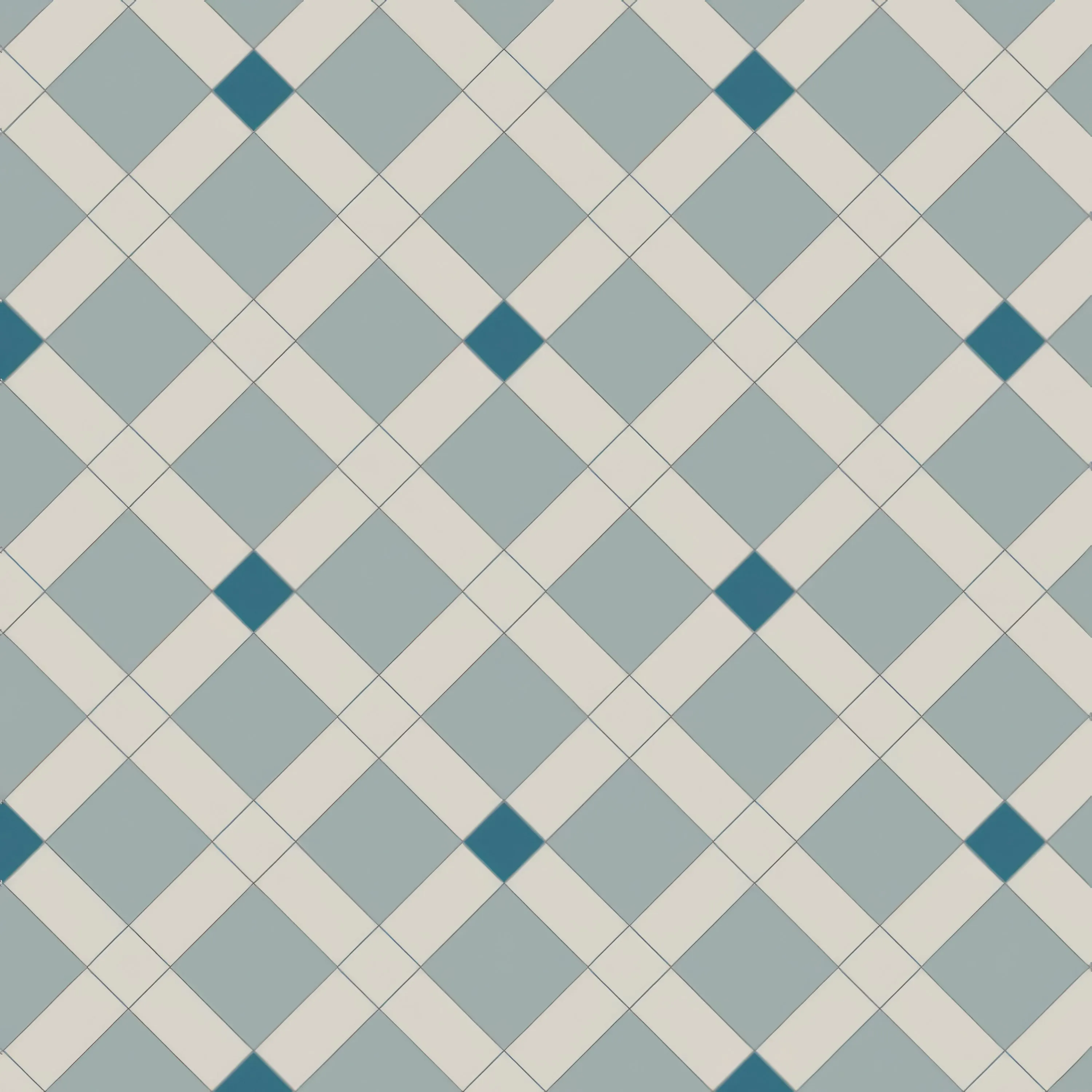 Norwich Dover White, Grey & Pugin Blue