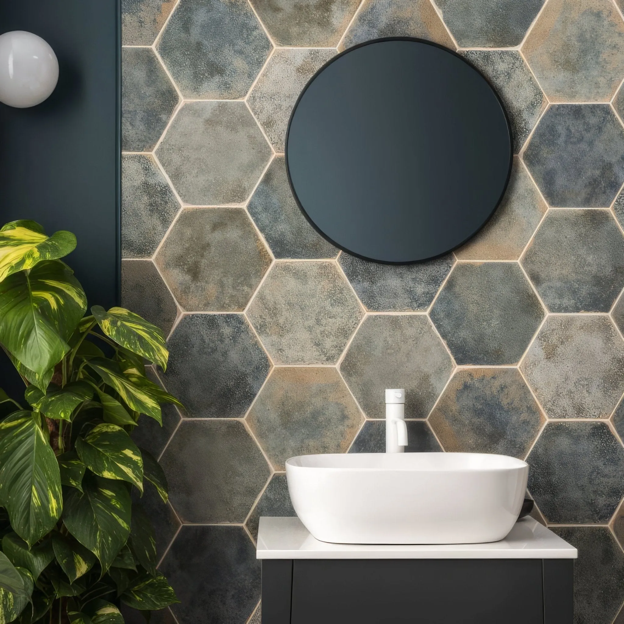 Oken Hexagon Green