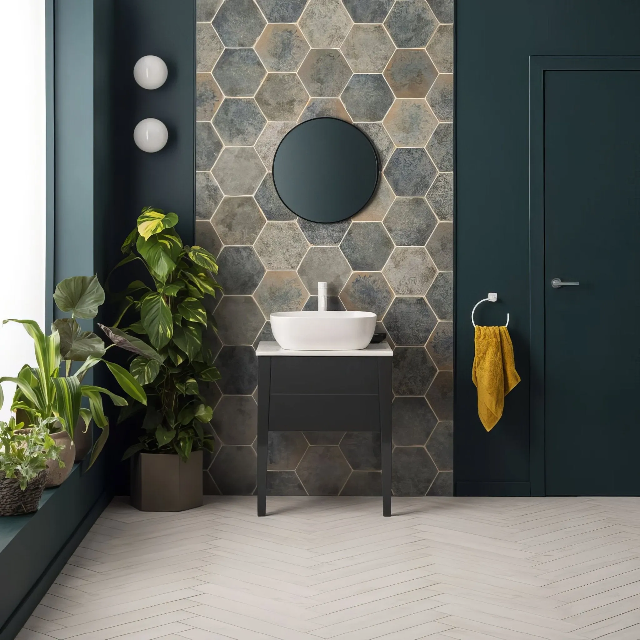 Oken Hexagon Green