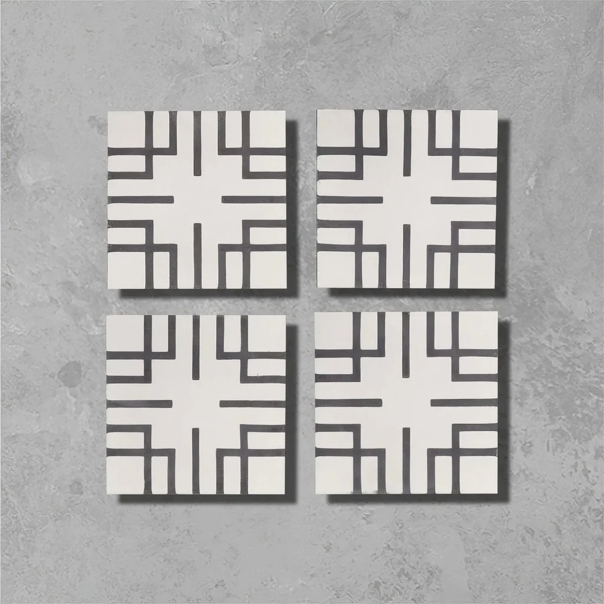 Old Iron Maze Five Tile