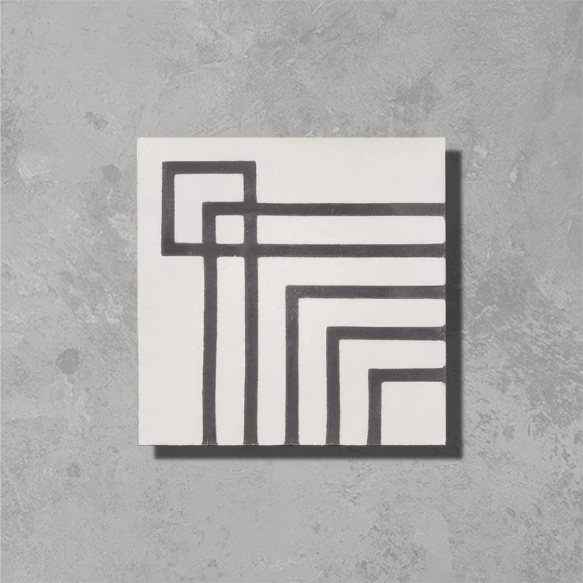 Old Iron Maze Four Tile