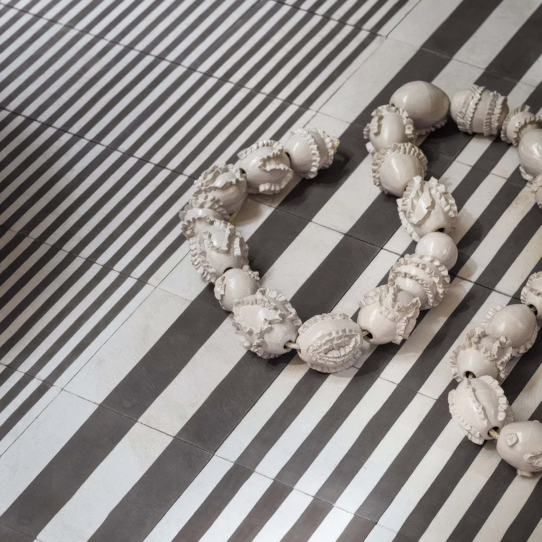 Old Iron Midi Stripe Tile