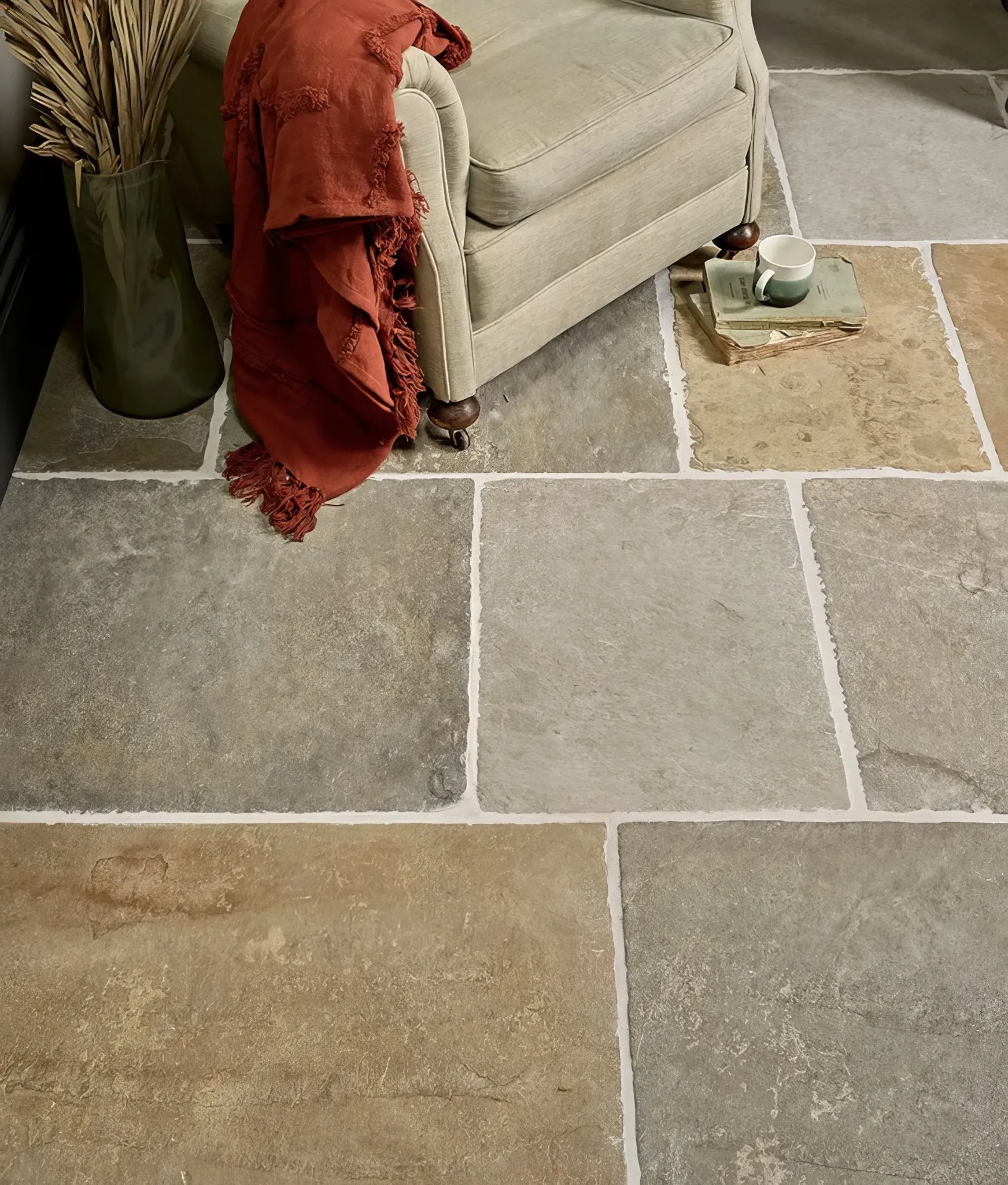 Old Paris Limestone Seasoned Finish
