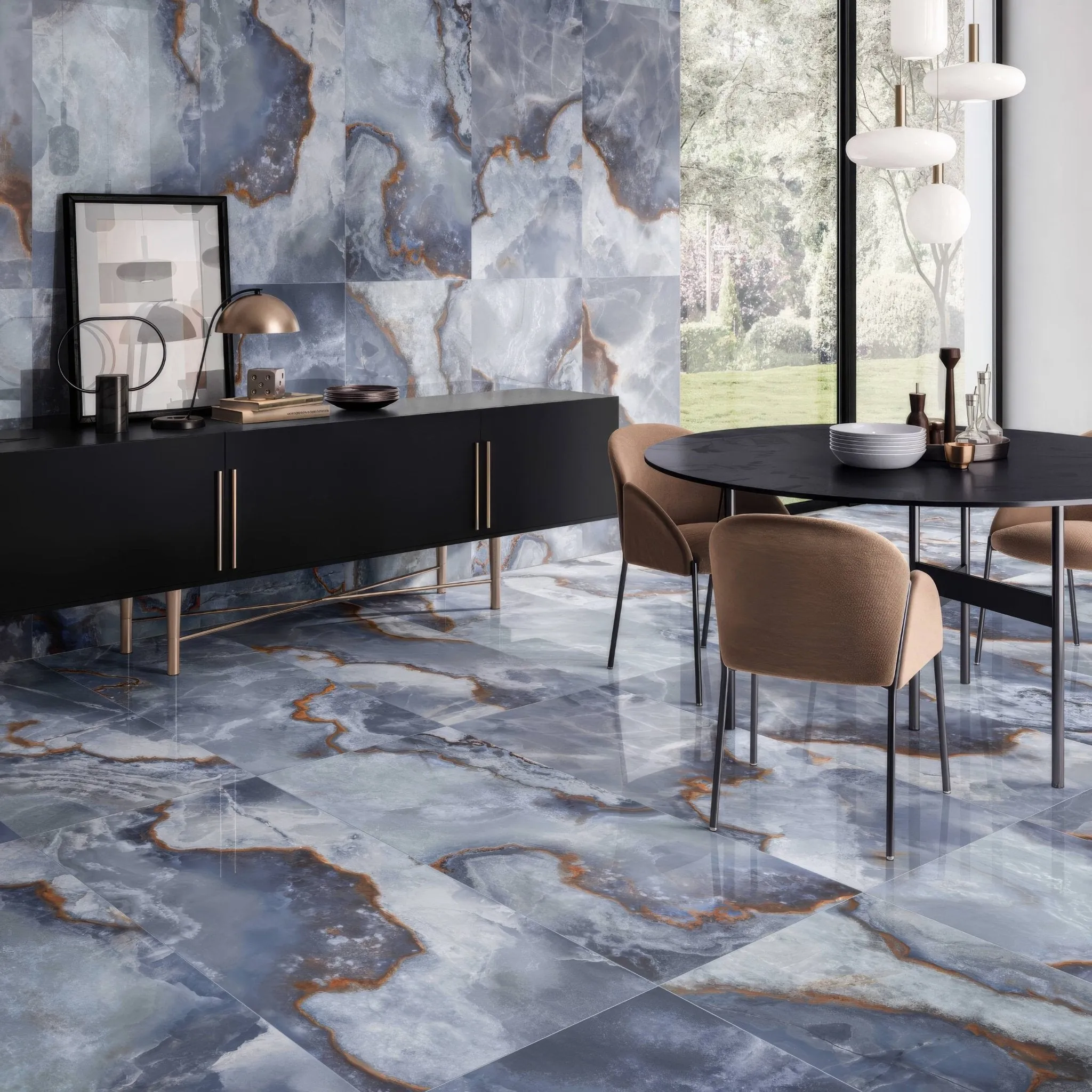 Onyx Blue Matt 60 x 120cm
