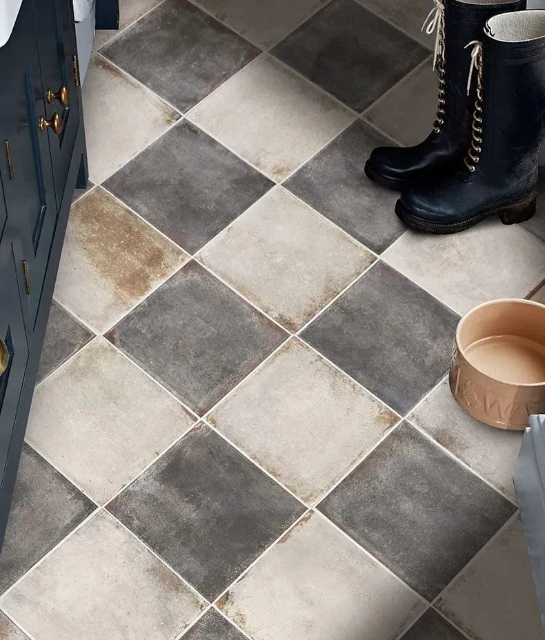 Osterley Porcelain White Square