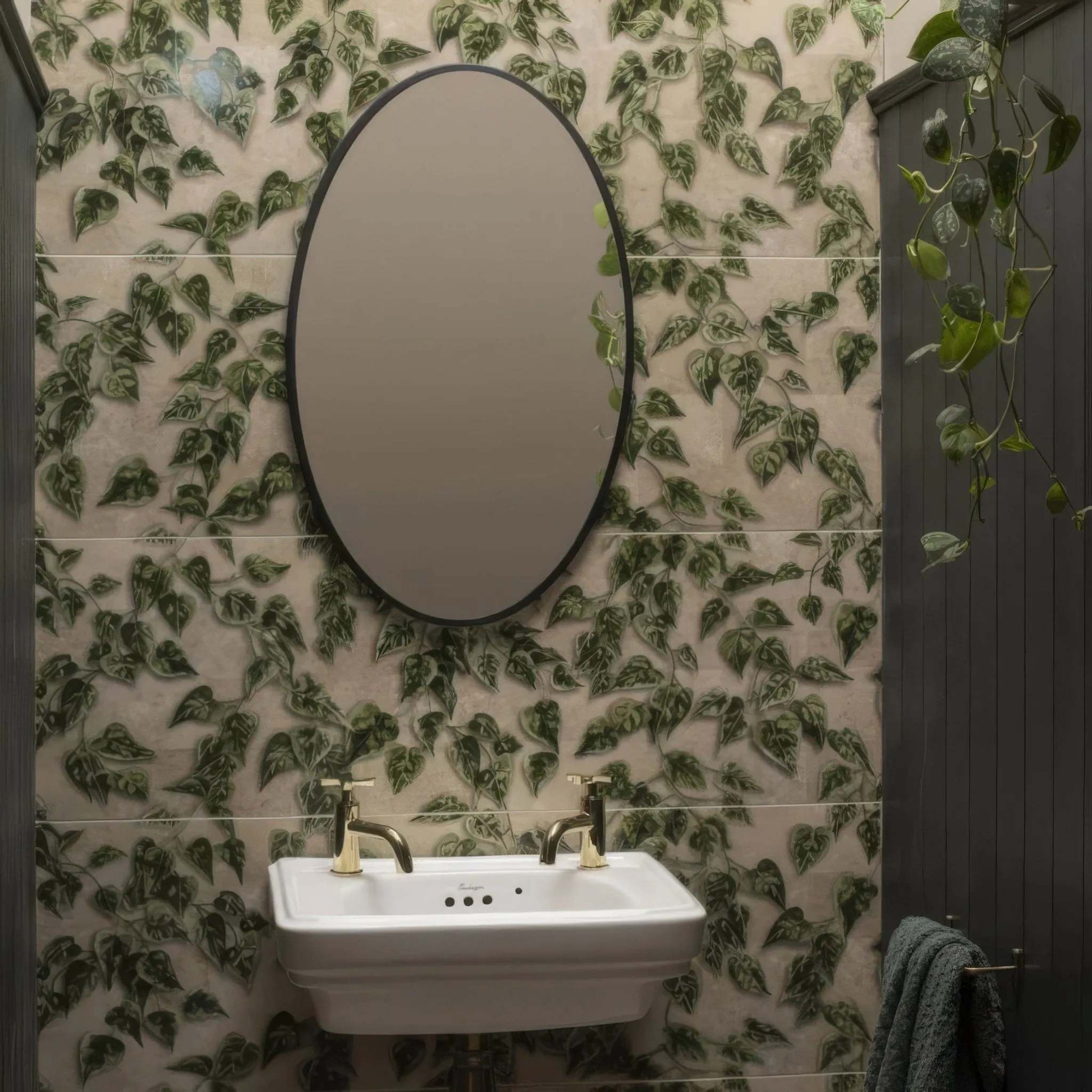 Palm House Ivy Single Tile