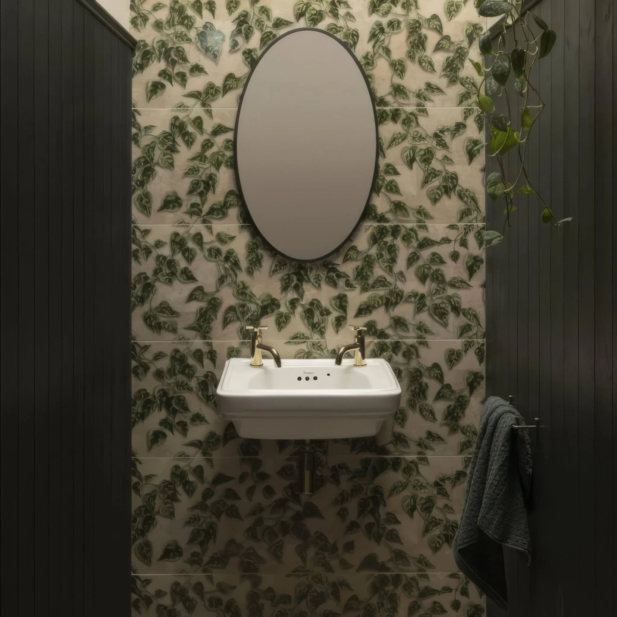Palm House Ivy Single Tile