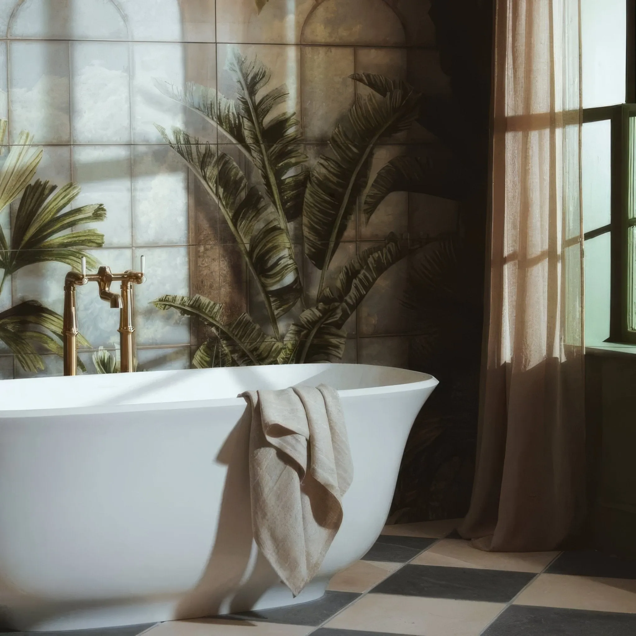 Palm House Mural