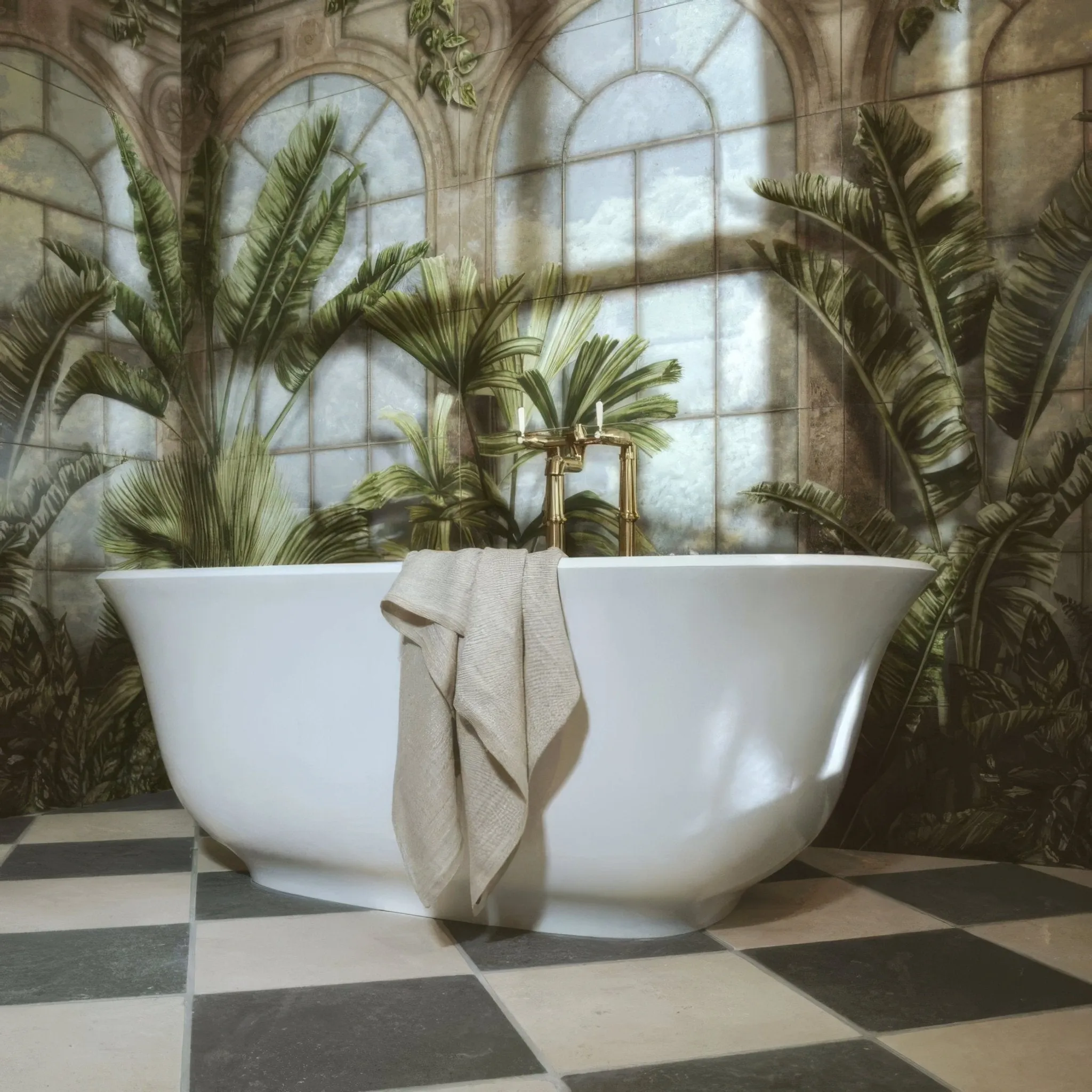 Palm House Mural