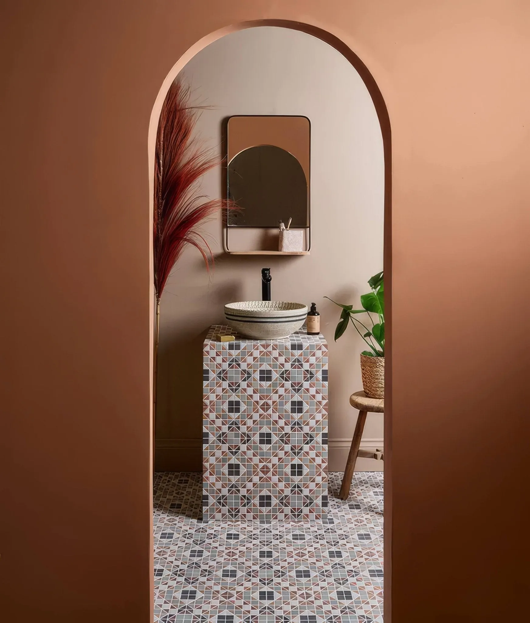 Pavilion Porcelain Russet Red