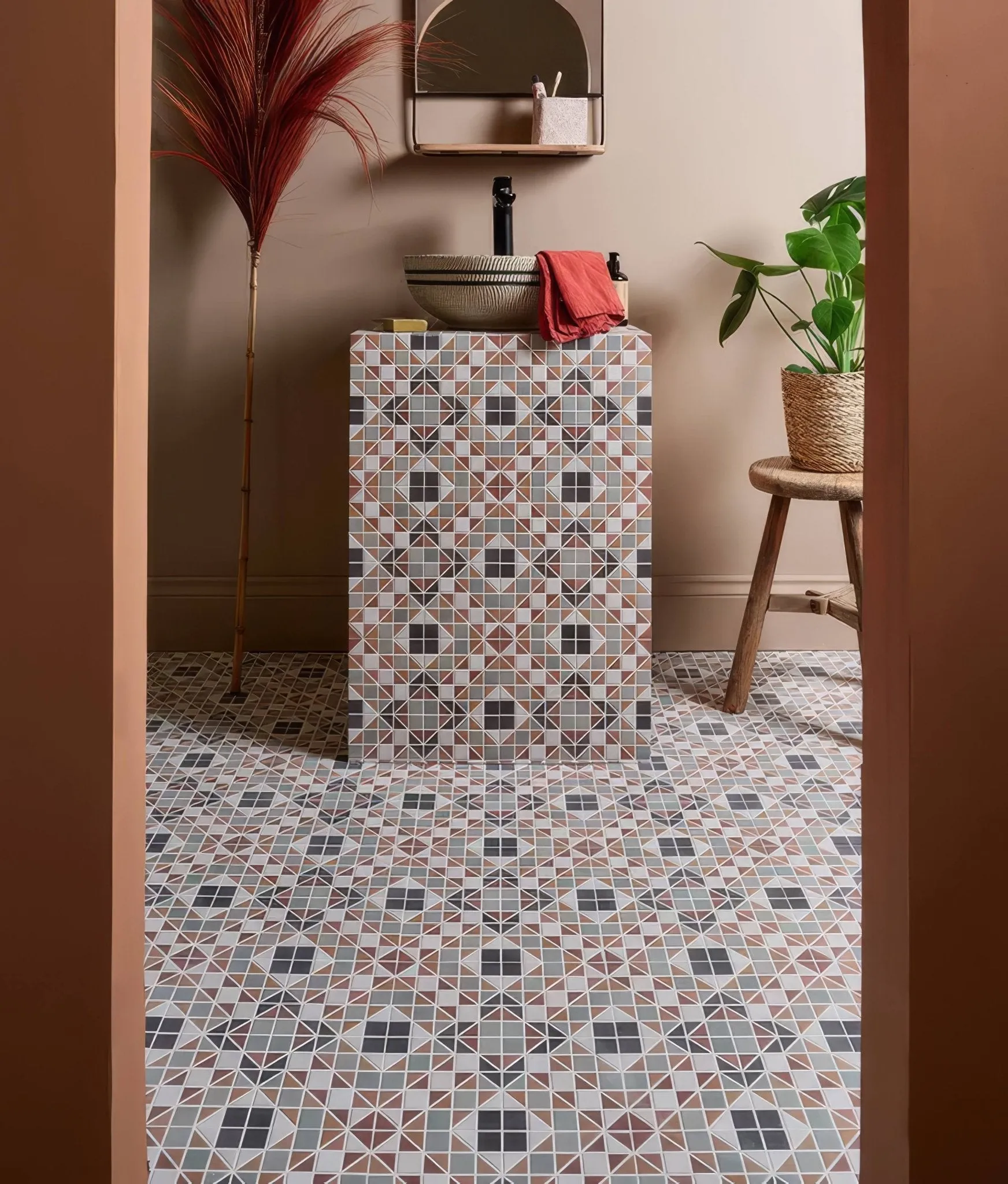 Pavilion Porcelain Russet Red