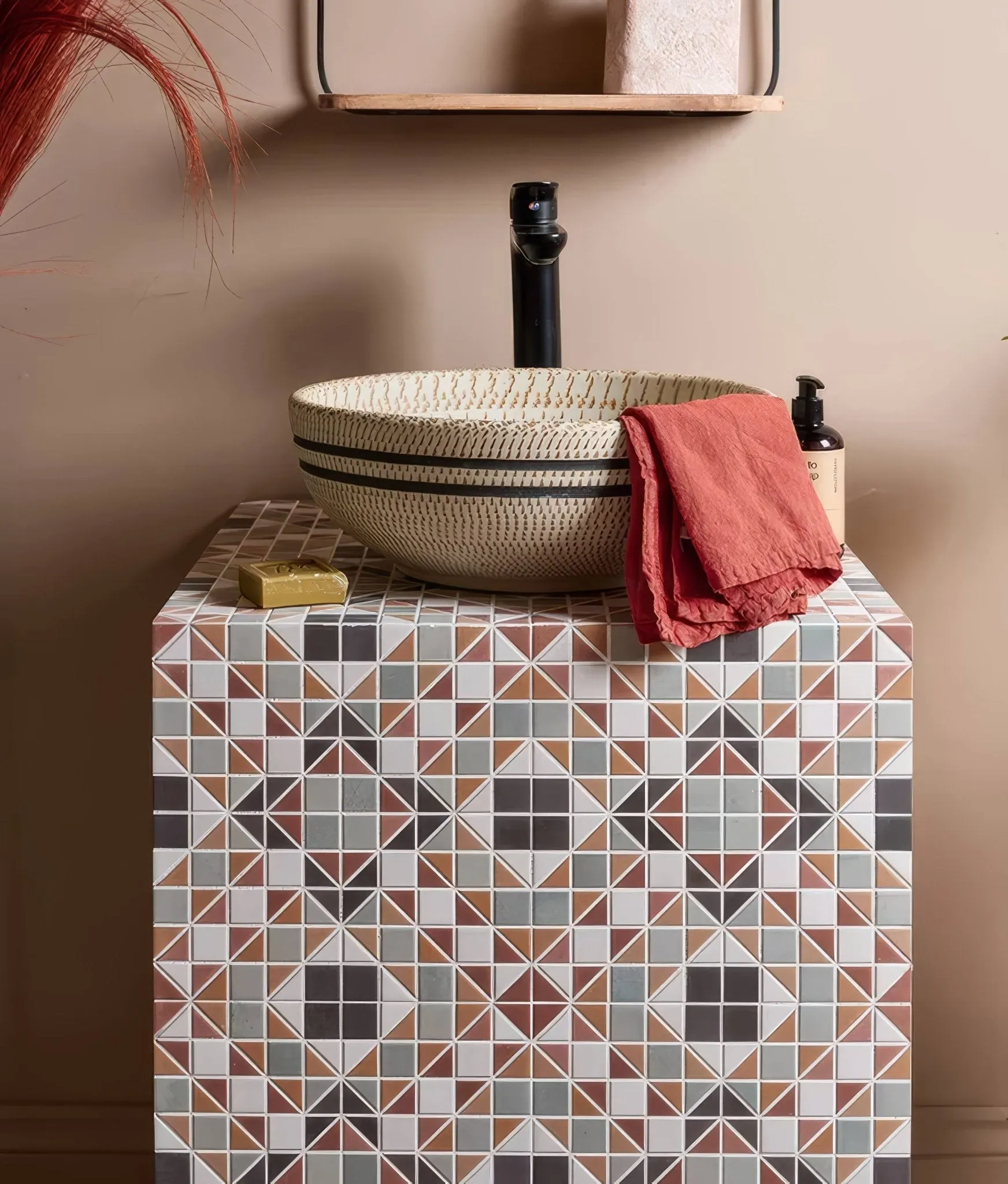Pavilion Porcelain Russet Red