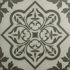 Pentillie Dark Grey on Grey