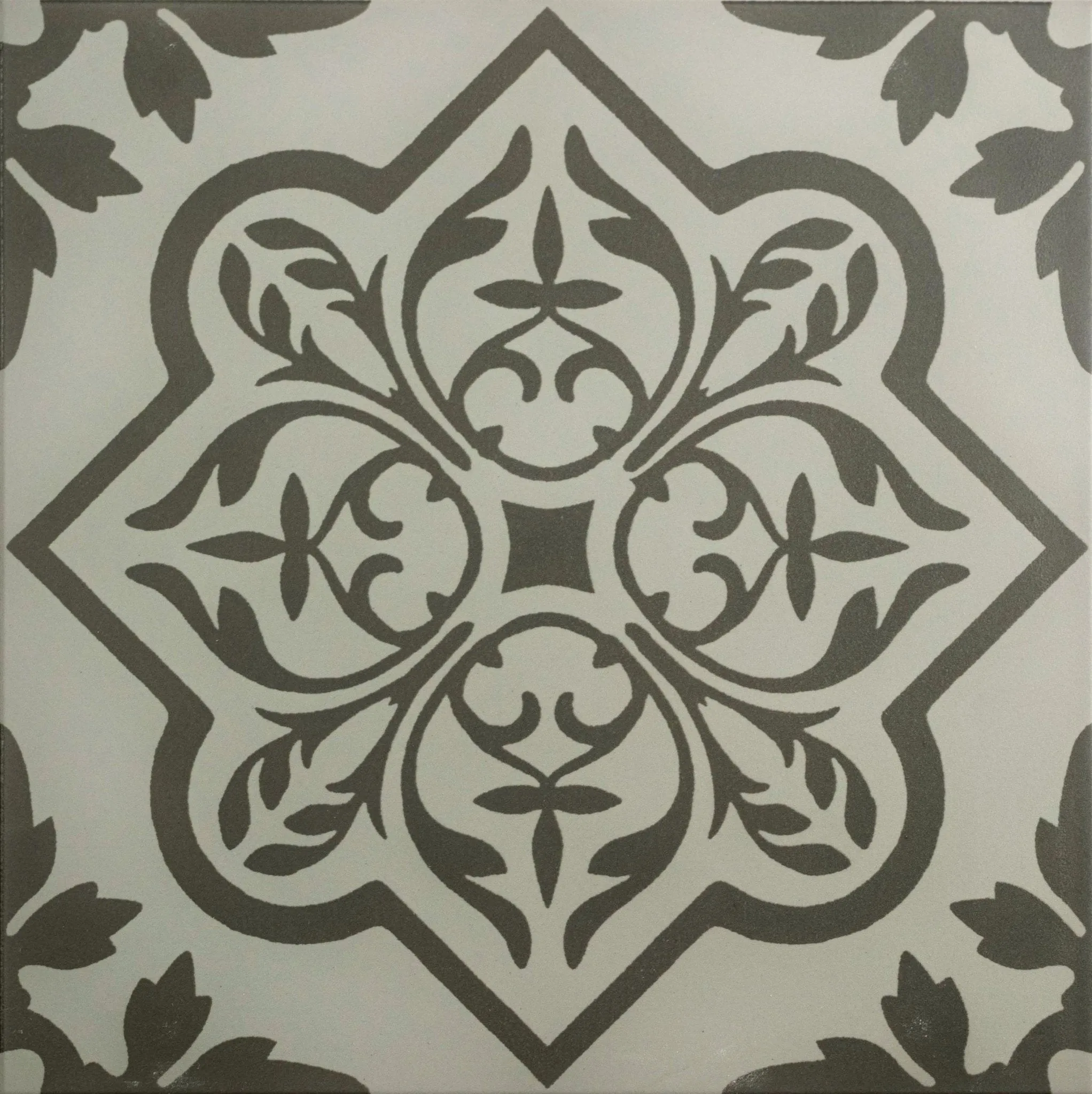 Pentillie Dark Grey on Grey