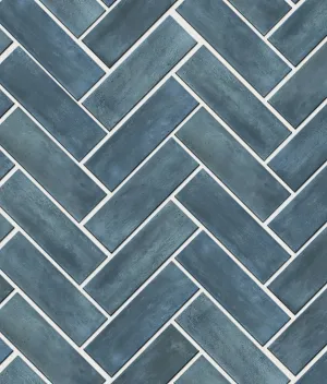 Petite Porcelain Matt Blue