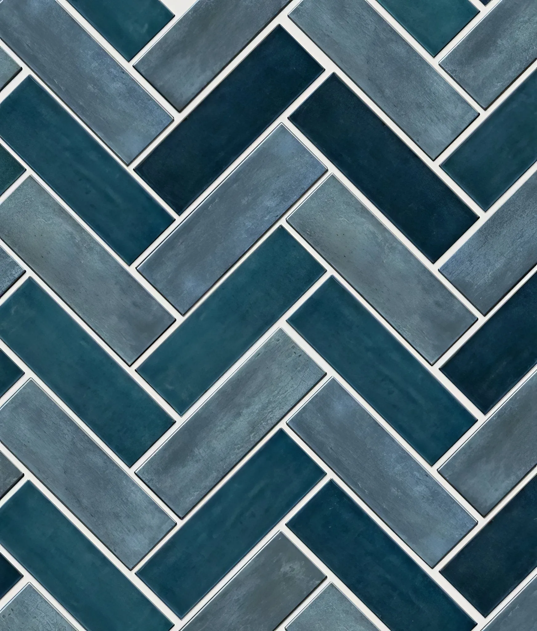 Petite Porcelain Matt Blue