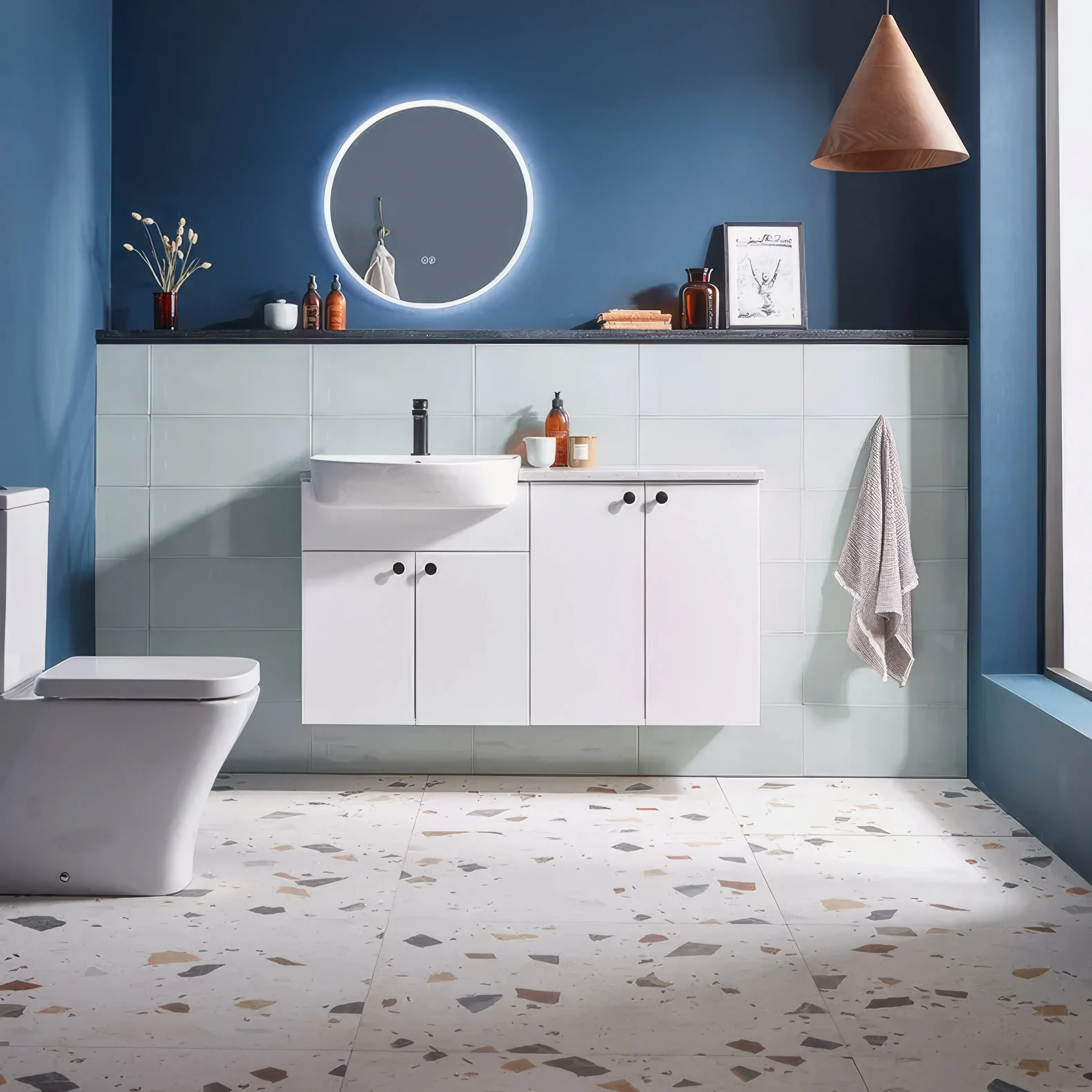 Piazza Porcelain Geo Pearl