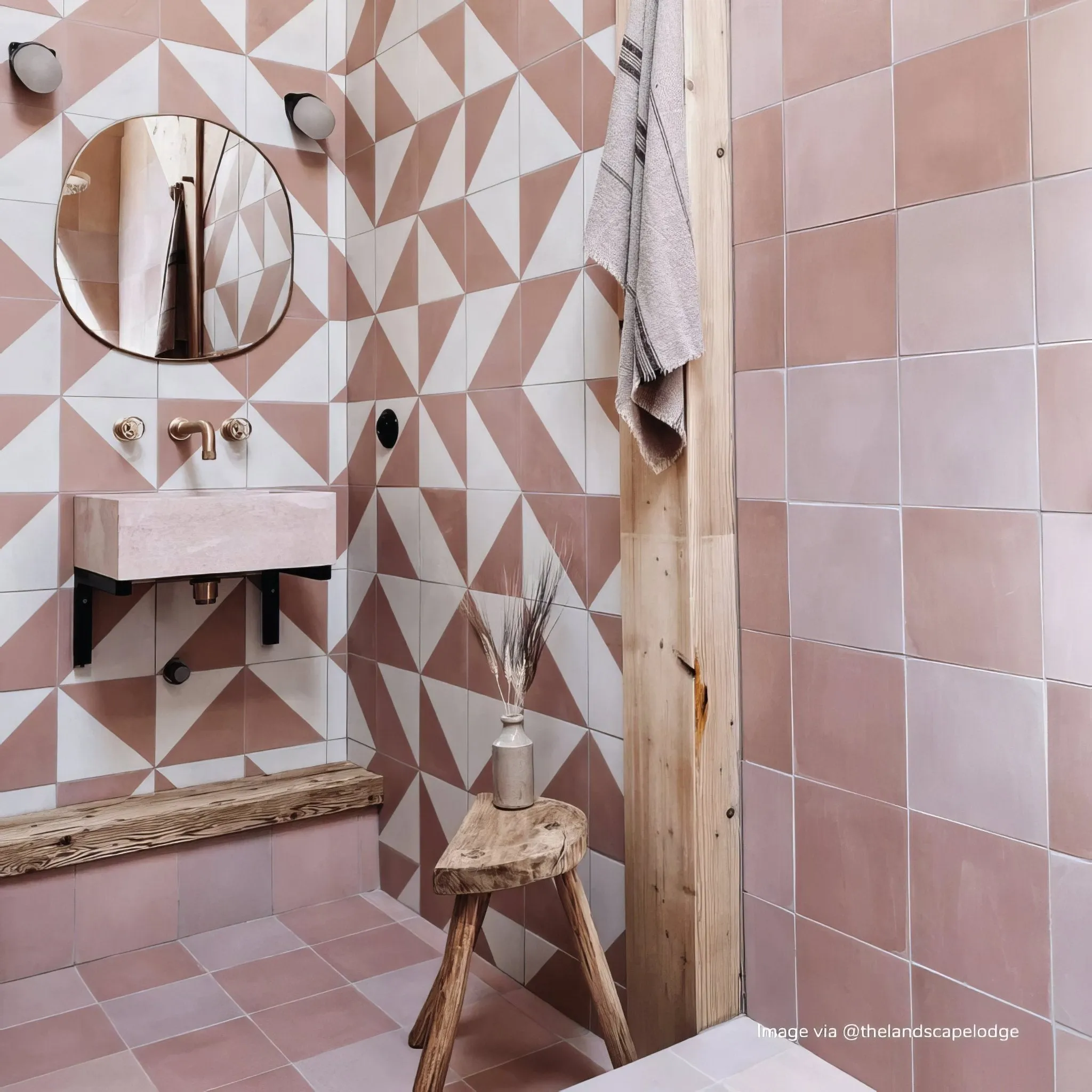 Pink Alalpardo Tile