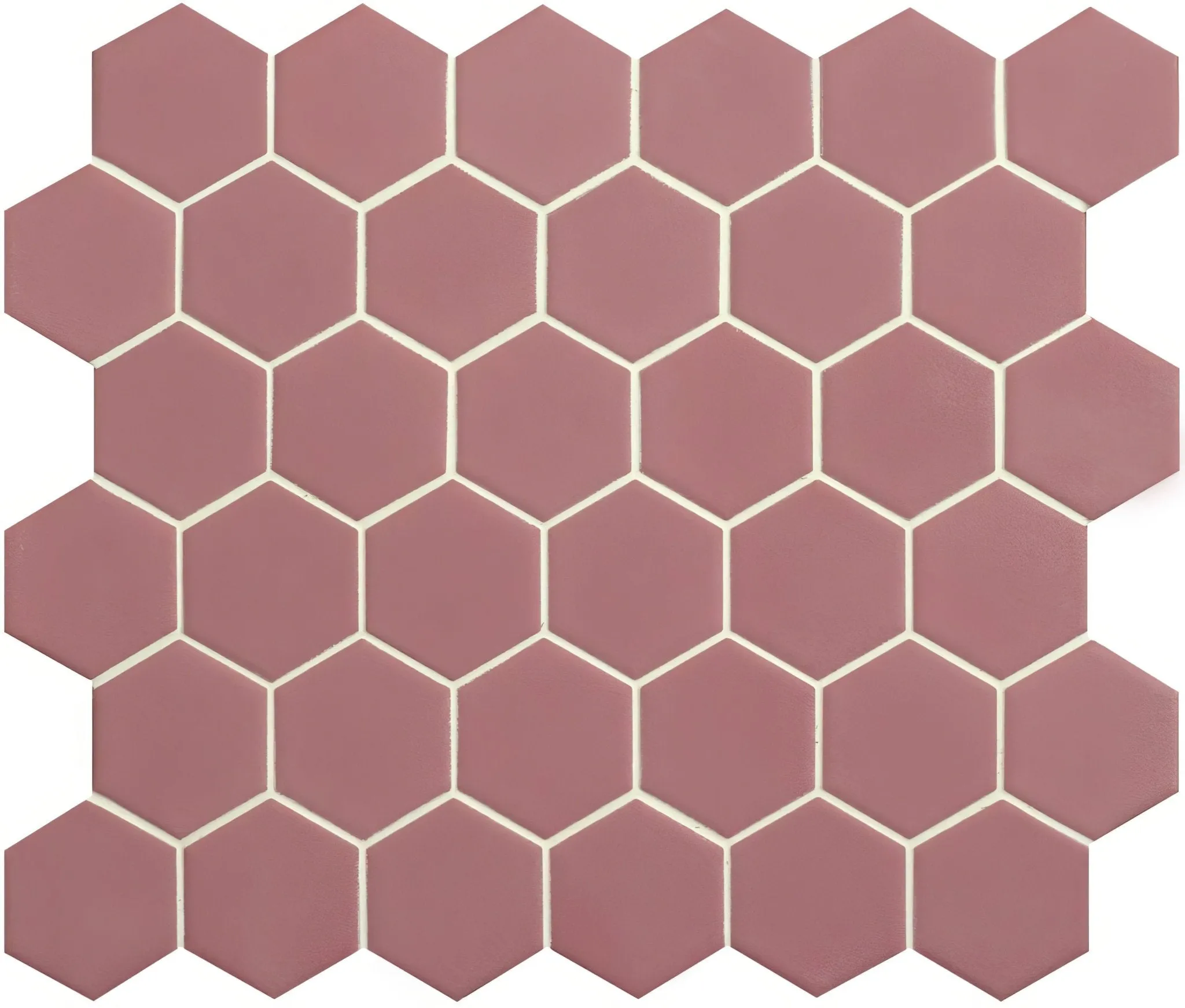 Pink Hexagon Slip Resistant