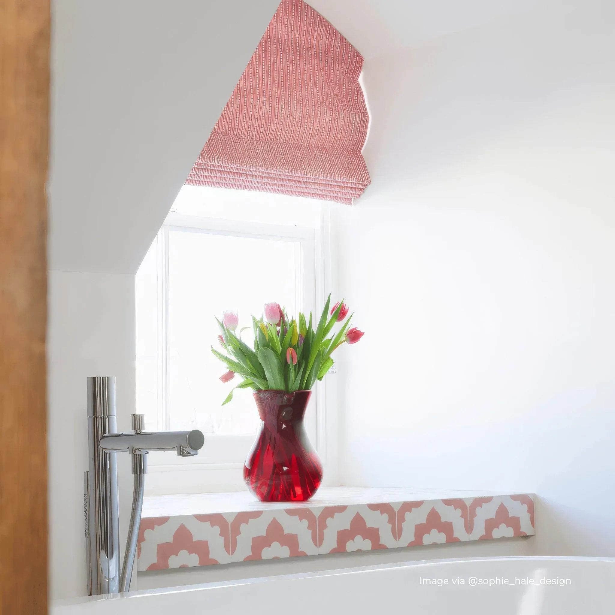 Pink Santona Tile