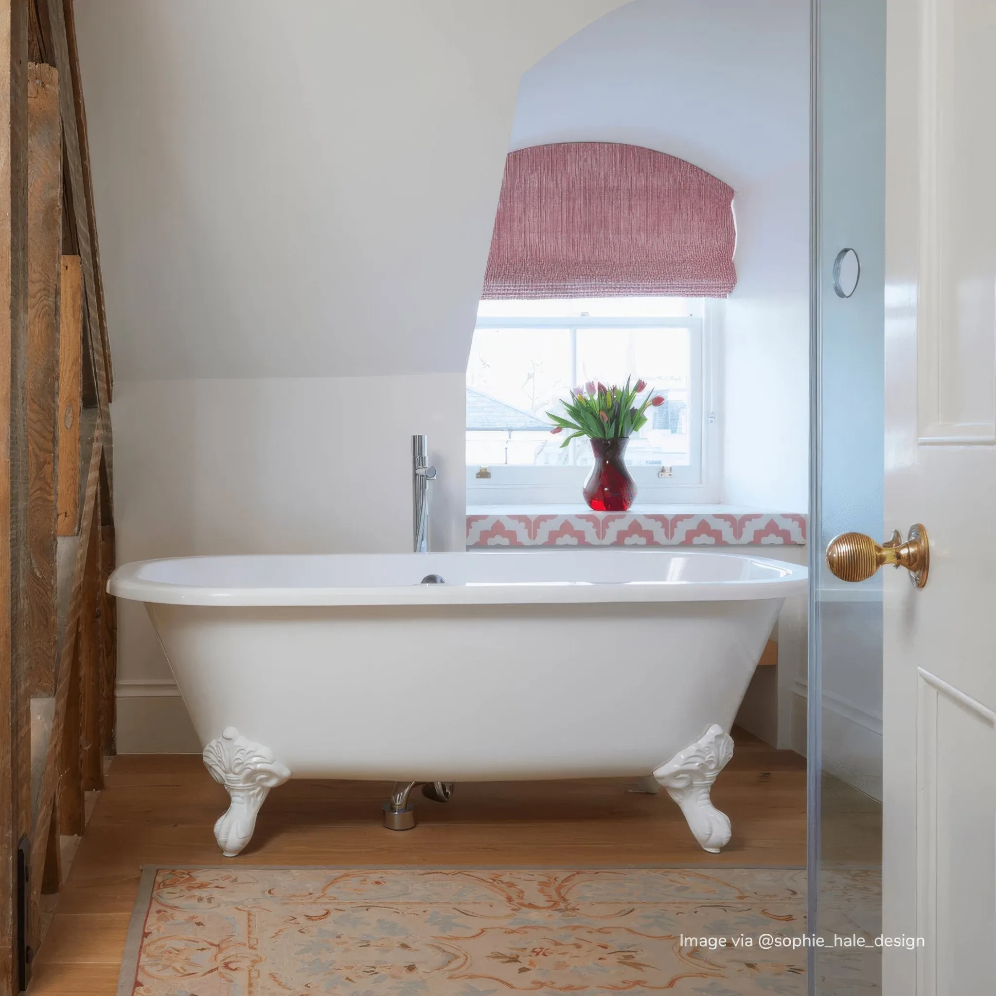 Pink Santona Tile