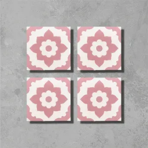 Pink Santona Tile
