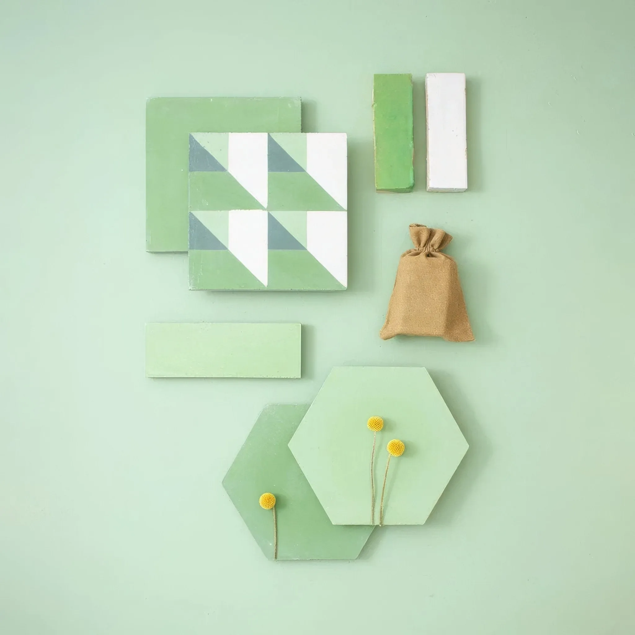 Pistachio Hexagonal Tile