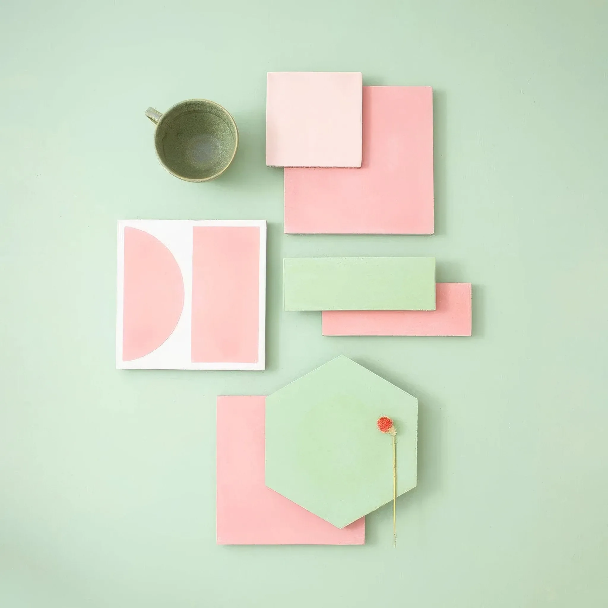 Pistachio Hexagonal Tile