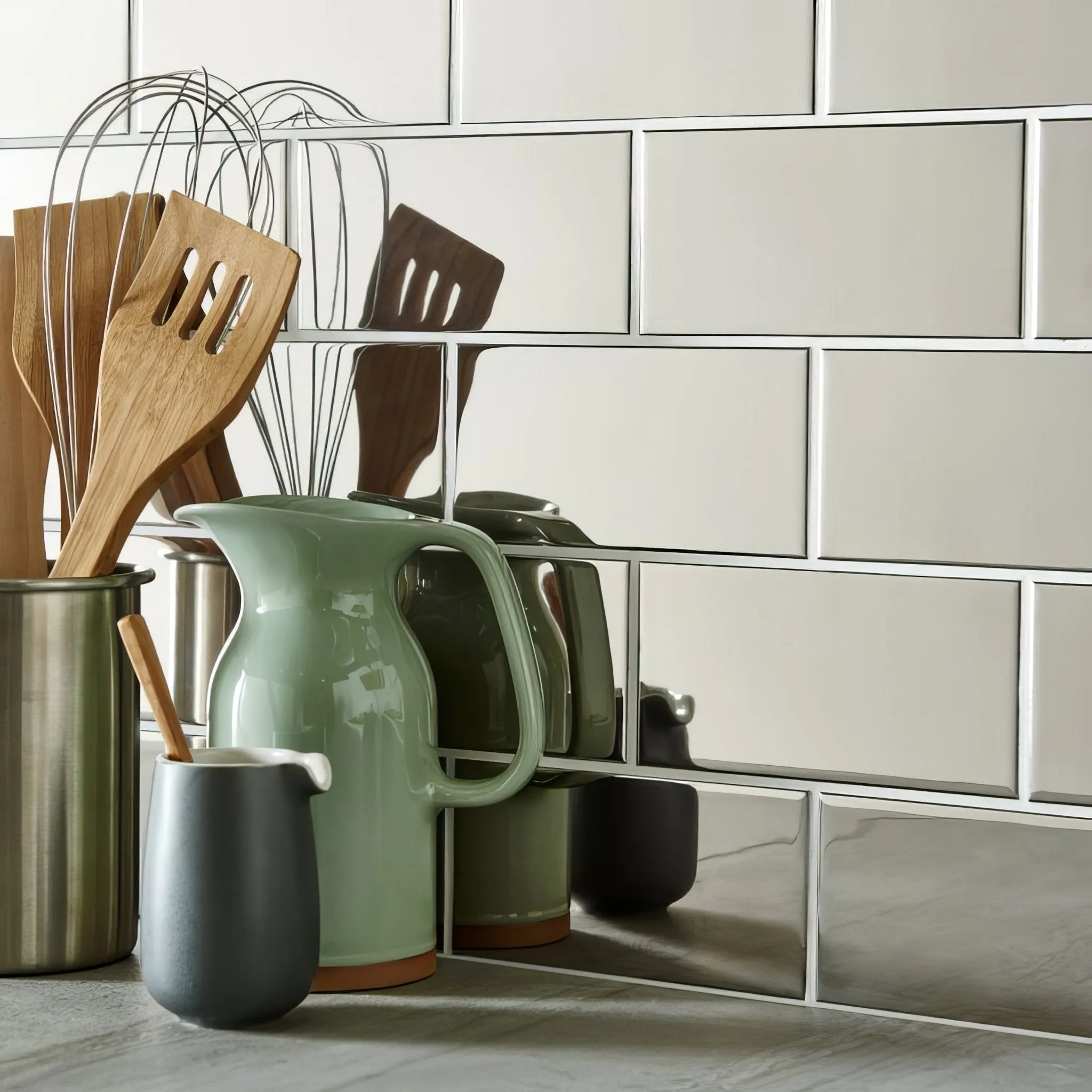 Platinum (Metallic) Half Tile