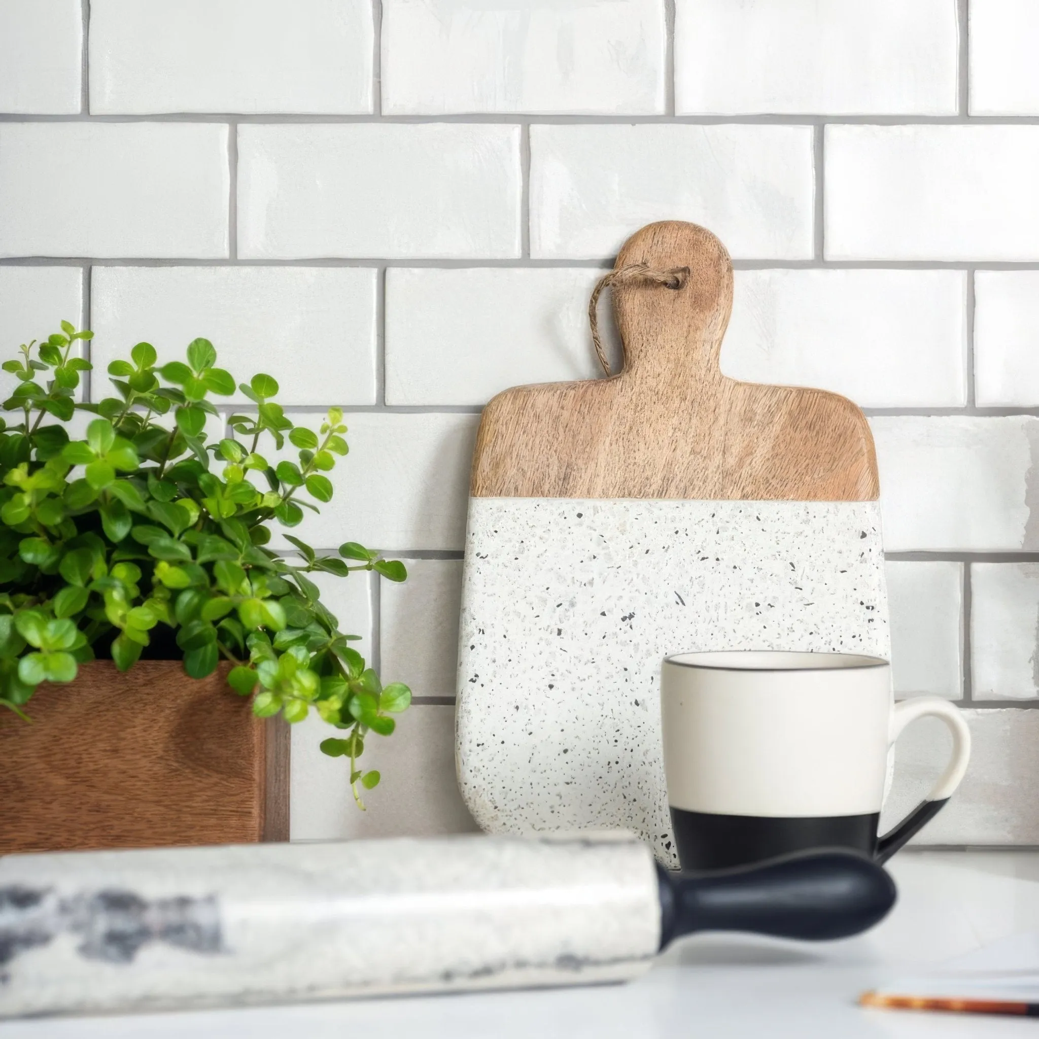 Porcelain Half Tile