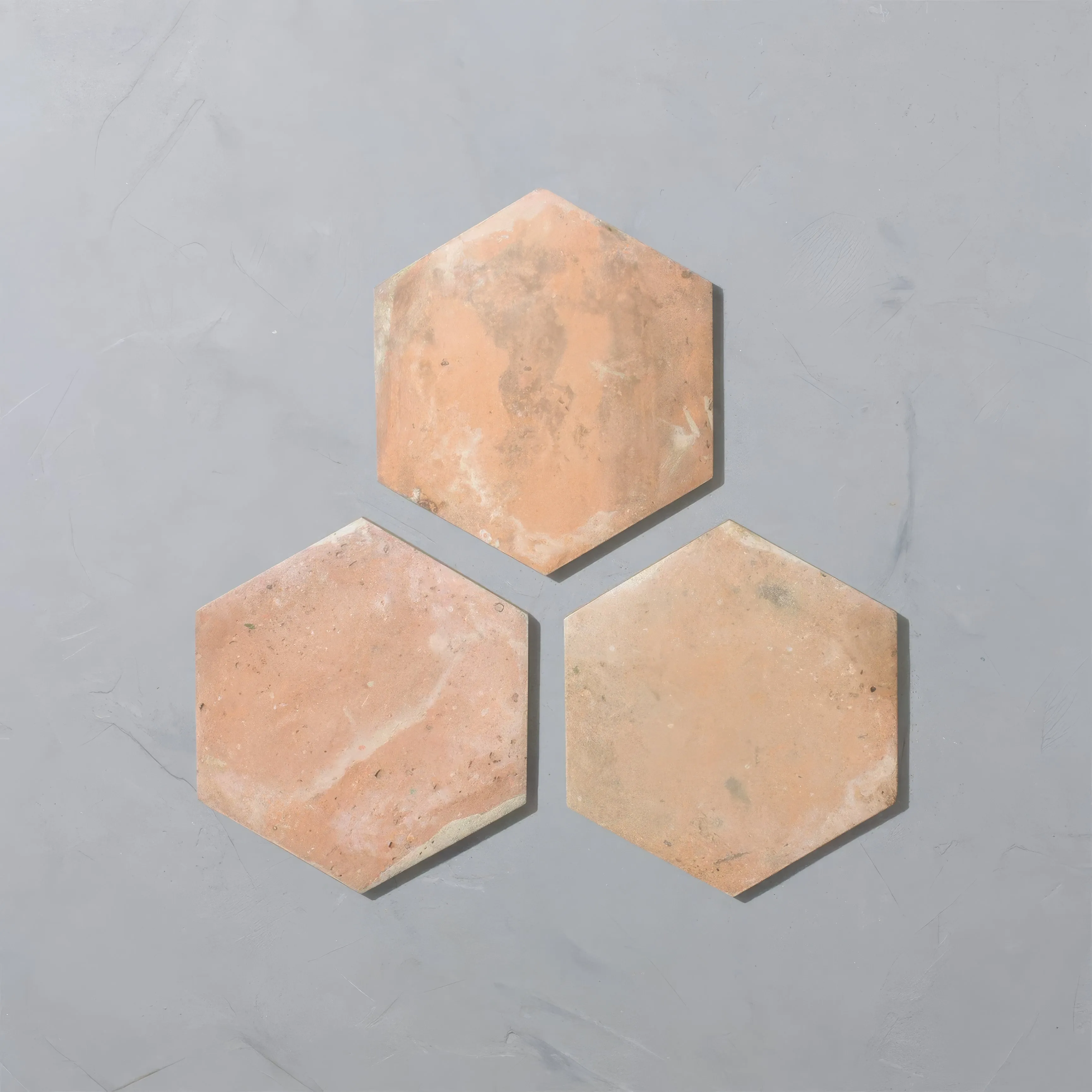Porcelain Terracotta hexagonal Tile