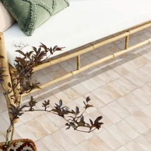 Porcelain Terracotta White Rectangle Tile