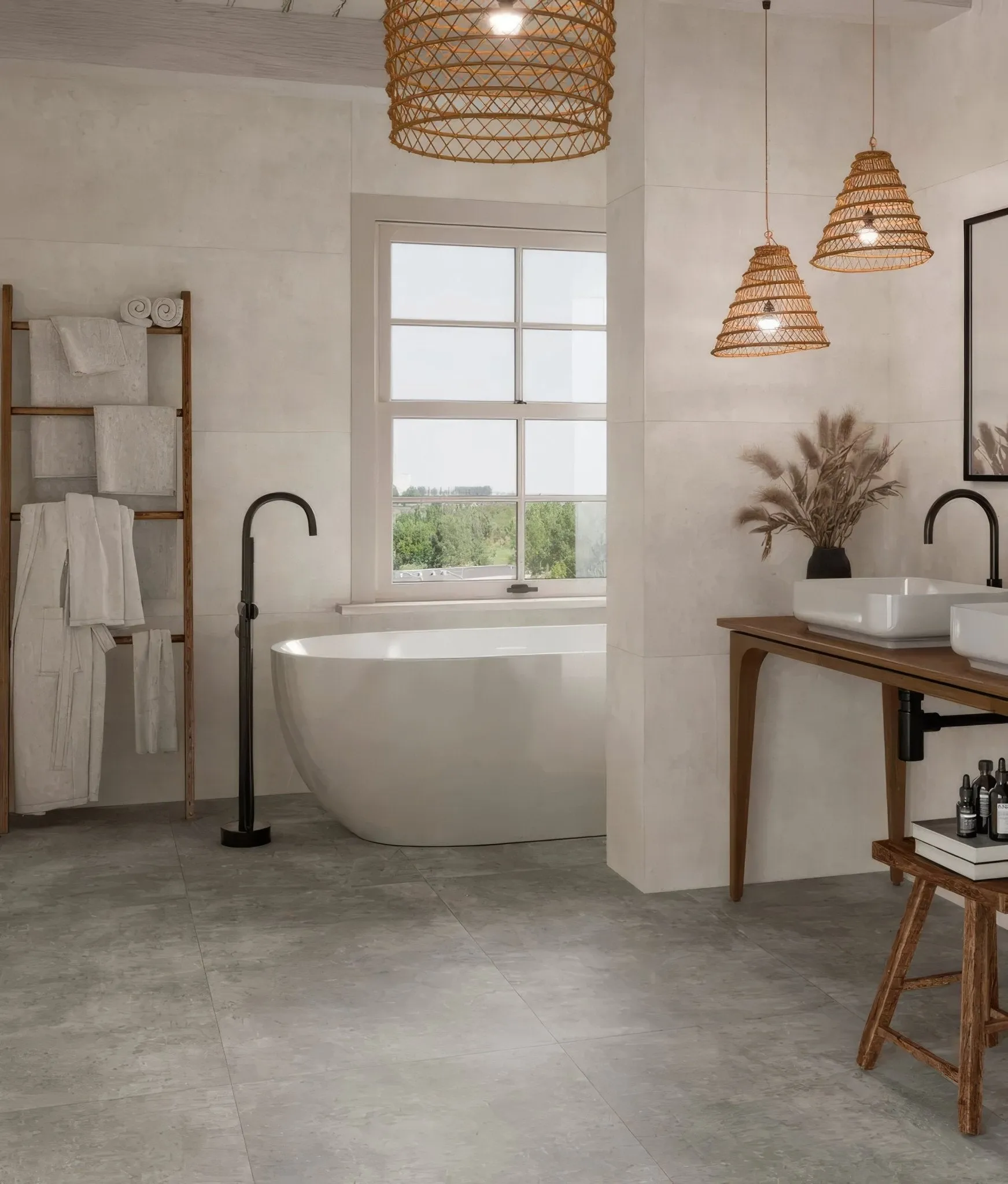 Portare Loft Porcelain Grey 60 x 60cm