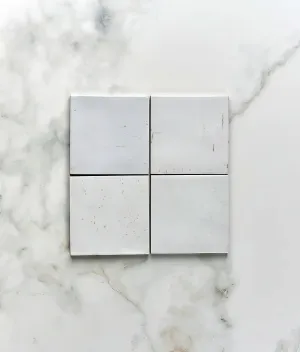 Pottery Porcelain Natural Cotton Square