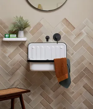 Pottery Porcelain Oatmeal Brick