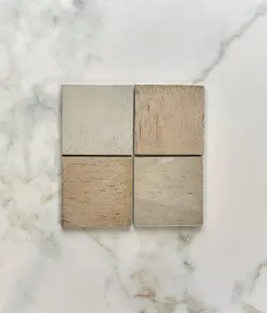 Pottery Porcelain Oatmeal Square