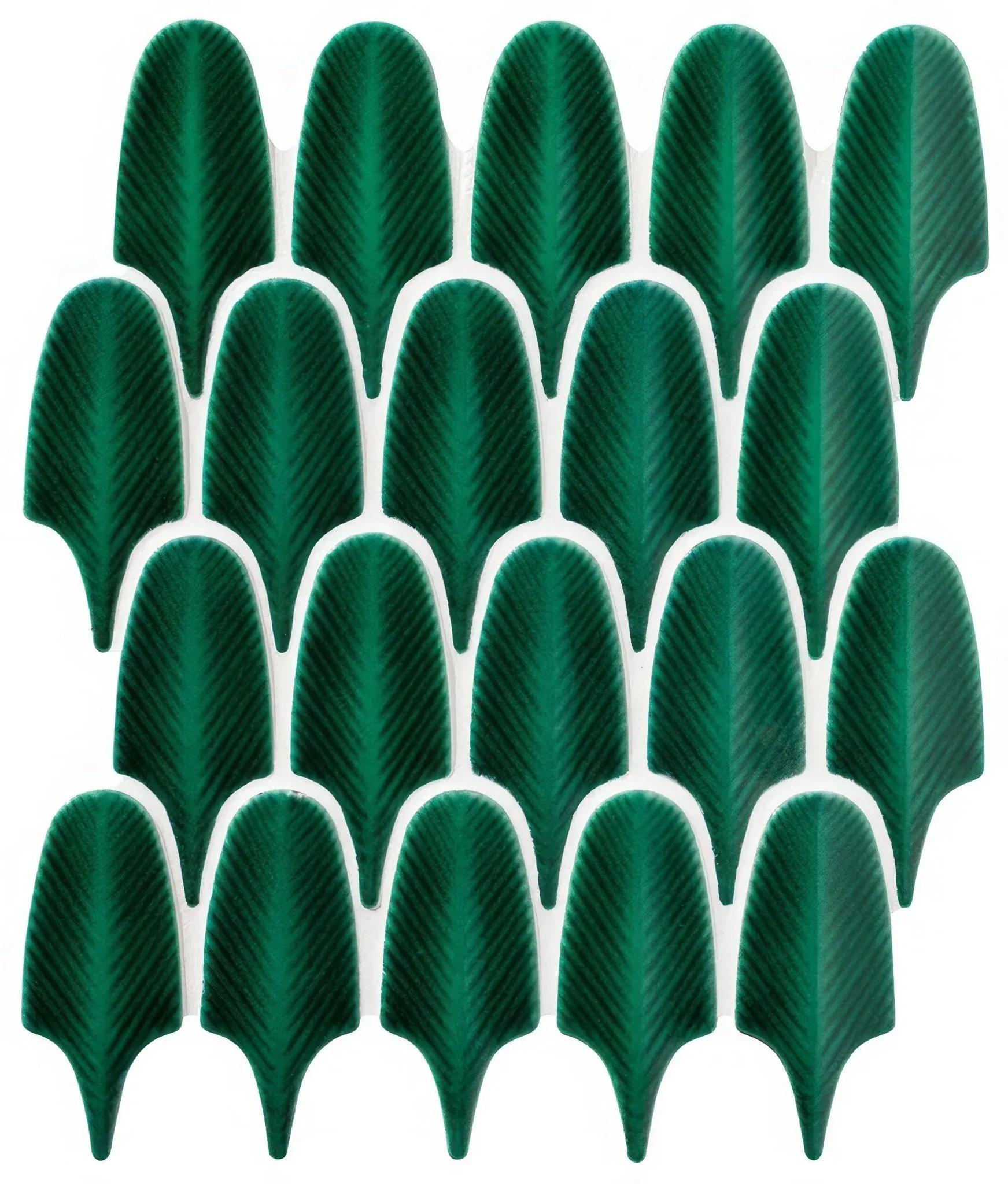 Preen Porcelain Mosaic Emerald