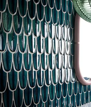 Preen Porcelain Mosaic Verdigris