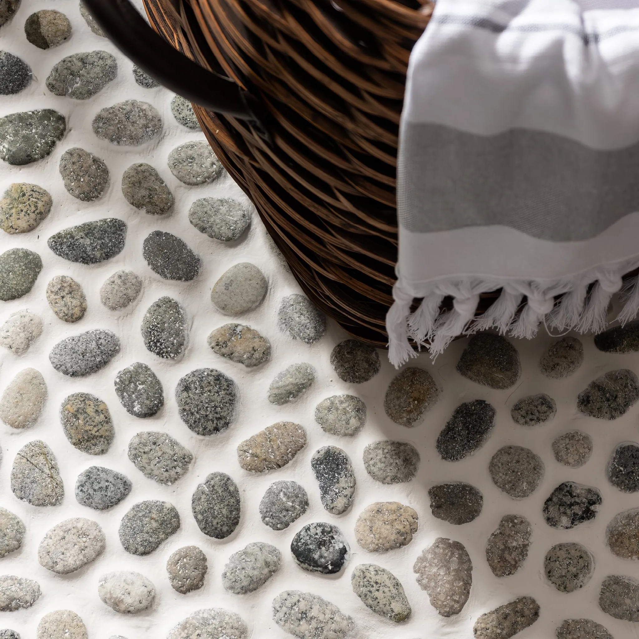 Quail Maui Pebble Mosaics