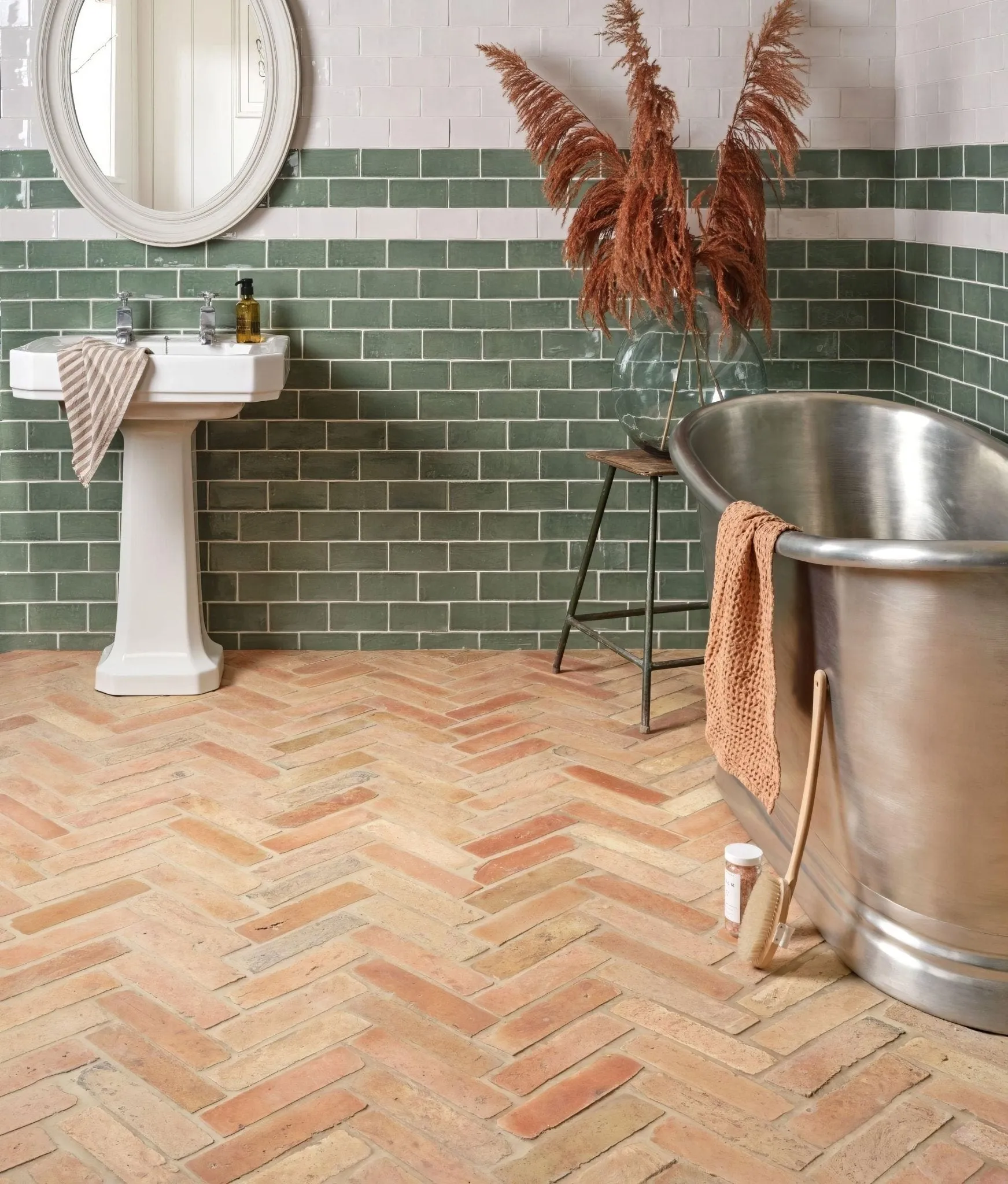 Recycled Pavers Terracotta Reclaimed