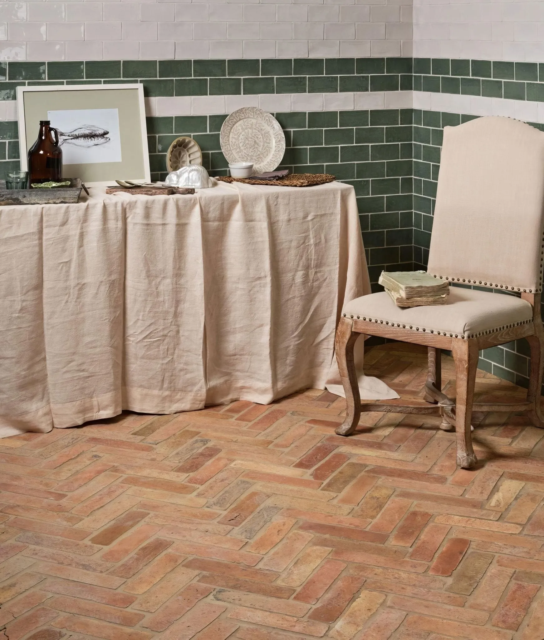 Recycled Pavers Terracotta Reclaimed